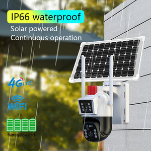 <span class=keywords><strong>Camera</strong></span> An Ninh Năng Lượng Mặt Trời 4MP Ngoài Trời, Có Thẻ Nhớ, Micrô Tích Hợp, Pin, <span class=keywords><strong>Camera</strong></span> IP CCTV Hai Ống Kính, Hỗ Trợ Sim 4G - Product Image 2