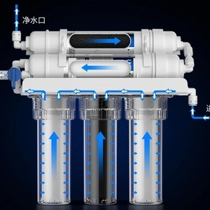 Filtro de Agua de 5 Etapas con Ultrafiltración, Alcalino, con Piedras Minerales y Carbón Activado, Purificador de Agua para Uso Doméstico e Instantáneo - Product Image 3