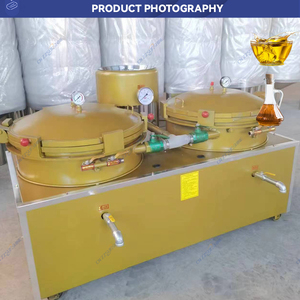 Nueva máquina de refinación de aceite residual pequeño filtro de aceite al vacío máquina de refinación de aceite comestible máquina de filtro de aceite de cacahuete de colza inoxidable - Product Image 4