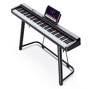 BX15S <span class=keywords><strong>Bora</strong></span> Piano Digital Plegable de 88 Teclas, Instrumento Musical, Fácil de Transportar en Viajes, Gran Venta - Product Image 2