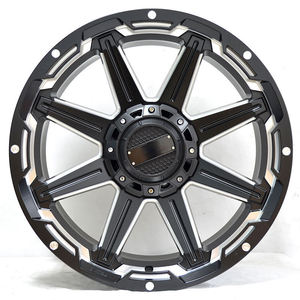 Roues de voiture 15 16 <span class=keywords><strong>17</strong></span> 18 pouces alliage d'aluminium noir Cool multi-rayons 4x4 vente en gros jantes de roue en fonte pour SUV - Product Image 2