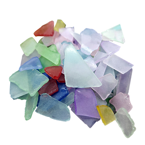 Hoge Kwaliteit Groothandel Zee Glas Fragmenten Gemengde Kleuren Voor Strand Thema Ambachten <span class=keywords><strong>Aquarium</strong></span> Decor Home Landschapsarchitectuur - Product Image 1