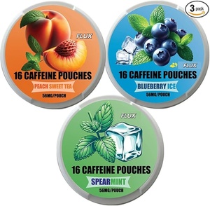 Venta al por mayor de fábrica: Bolsitas de cafeína para mejorar la concentración, suplementos nootrópicos con Melena de León y <span class=keywords><strong>Alfa</strong></span>-GPC, sabores personalizables (Menta/Cereza) - Product Image 4