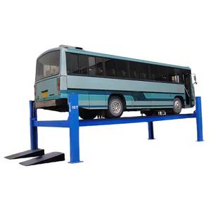 10 tấn bốn bài thủy lực nâng nhiệm vụ nặng nề 4 bài Xe Tải xe nâng cho xe buýt xe tải hội thảo - Product Image 1