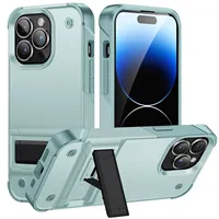 Coque de protection antichoc pour iPhone 16 15 13 12 11 17 Pro Max 14 15 Plus 17 Fold avec support invisible