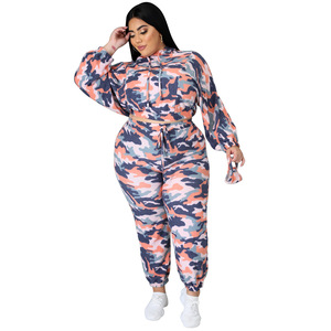 <span class=keywords><strong>Ropa</strong></span> de <span class=keywords><strong>mujer</strong></span> europea y americana, marca independiente, estampado de camuflaje, con cordones, sexy, moda <span class=keywords><strong>urbana</strong></span>, conjunto informal de dos piezas - Product Image 5