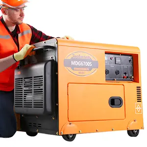 Toolmore 5Kva柴油slient风冷水冷便携式价格合理的小型发电机geradores家用柴油