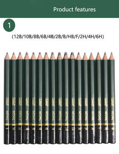 Kit de Dibujo y Pintura 42 en 1 Keep Smiling, Lápiz para Estudiantes con Extensor de Lápiz y Otros Accesorios en Bolsa de Lona - Product Image 4