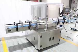 Machine de scellage automatique de bouteilles à large ouverture en verre pour cosmétiques ou aliments, avec scellant thermique pour bocaux en verre - Product Image 2