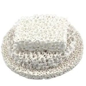 Alumina/Silicon/SiC Porous Ceramic Foam Filters