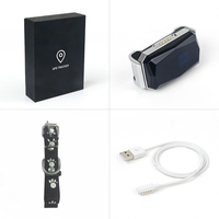 Traceur GPS étanche IP67 pour animaux de compagnie, localisateur en temps réel avec collier assorti, vente en gros
