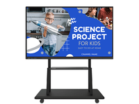OEM ODM Layar Sentuh All-in-One 4K 55-86 Inci untuk Konferensi dengan Kamera 13MP Terintegrasi dan 8-Mic Array untuk Ruang Rapat Video Perusahaan