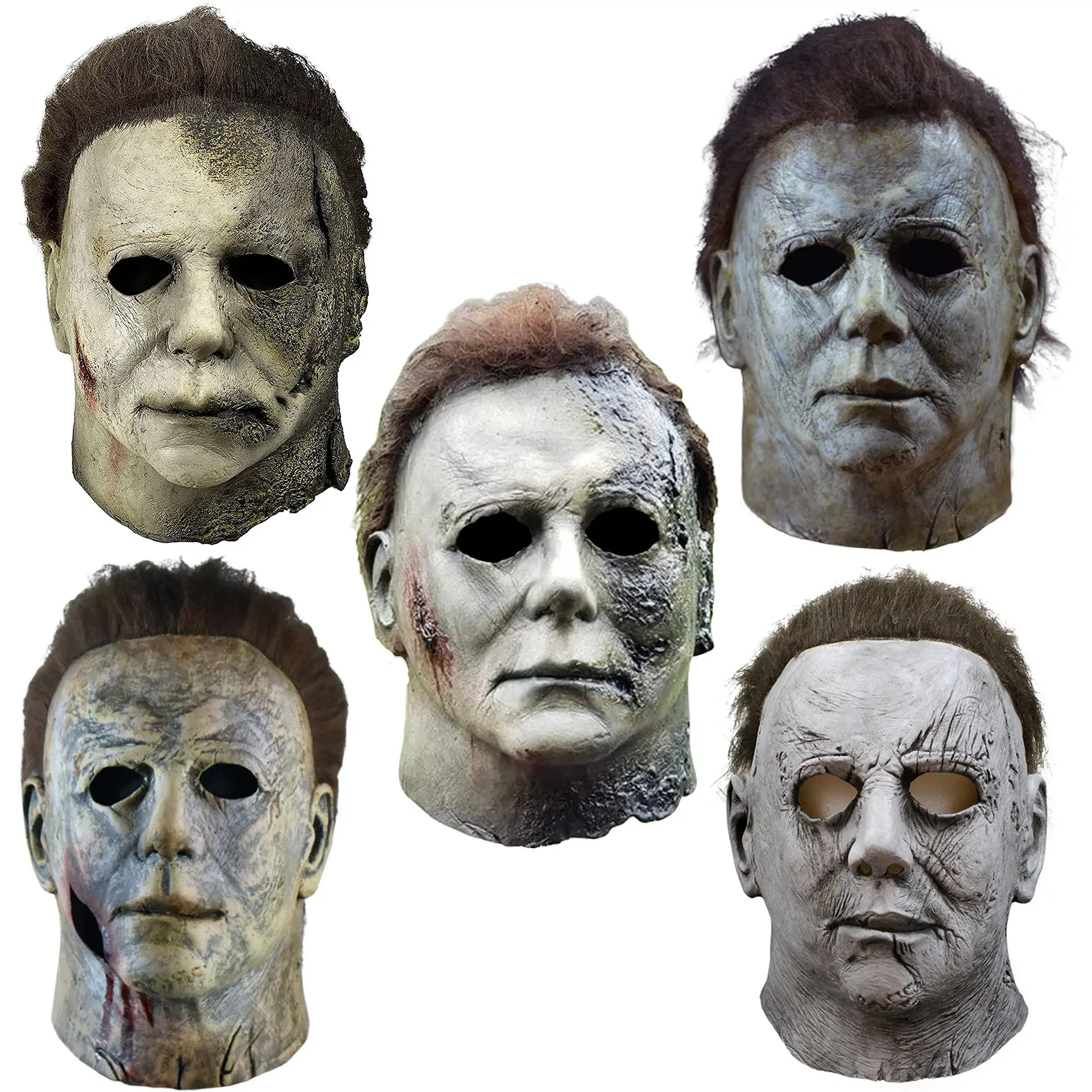 Movie Top two Murderer Michael Myers Mask for Halloween Cosplay