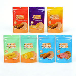 GP Custom Printed Resealable Freeze Snack Plastic Mylar Bags Aluminum Foil Food Packaging Stand Up Pouch Zip Lock Bag With Logo - Product Image 3