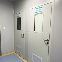 Porte d'isolation thermique en polymère pour hôpital, à commande automatique, industrielle, écoénergétique et respectueuse de l'environnement