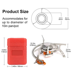 Four à Cassette Portable 3800W Portable Mini Camping Cuisinière À <span class=keywords><strong>Gaz</strong></span> En Plein Air Cuisinière Pliante Pique-Nique Acier Métal Travaux <span class=keywords><strong>Butane</strong></span> <span class=keywords><strong>Propane</strong></span> - Product Image 6