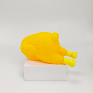 Direct van de fabriek, Gebraden Kip Serie Hondenspeeltje, Hoogwaardig Vinyl Hondenspeeltje met piep, Leuk Interactief Speeltje tegen verveling - Product Image 5
