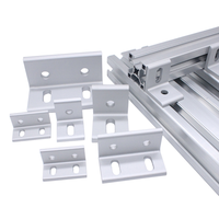 Accessoires de montage de panneaux solaires : support d'angle, code d'angle, pièces de fixation pour système de rack photovoltaïque