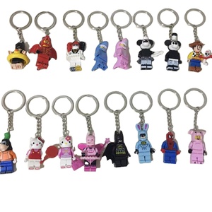 2025 nuevas mochilas escolares de pareja Twinwise con bloques de construcción Minifigus colgantes de acero inoxidable Toy Story llaveros Accesorios - Product Image 1