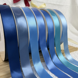Best Seller Manufacturer Luxury 2.5 CM Floral Satin Ribbon Roll Christmas <strong>Wedding</strong> Valentine'S Day Birthday Decorations <strong>Gift</strong> <strong>Wrap</strong> - Product Image 3