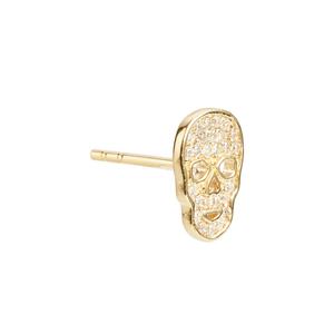 Gemnel fashion jewelry <span class=keywords><strong>orecchini</strong></span> in <span class=keywords><strong>argento</strong></span> sterling 925 con <span class=keywords><strong>teschio</strong></span> di diamanti da donna - Product Image 6