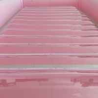 Bateau gonflable pour 2 personnes, marque Pink Tiger, oreiller en PVC écologique, 182x125x25cm, capacité maximale de 100 kg, pour enfants et adultes, piscine