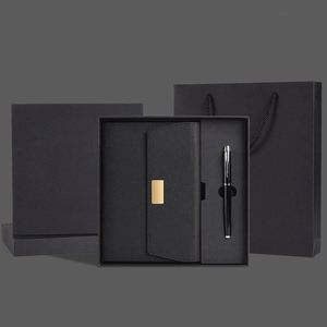 Ideas de Productos Nuevos 2025, Cuaderno de Cuero Corporativo al por Mayor, Agenda A5 de Lujo Personalizable, Juego de Regalo con Memoria USB - Product Image 3