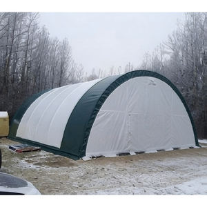 Bâtiments en tissu à double structure personnalisables avec couverture imperméable pour tente de stockage extérieure et grandes tentes d'atelier - Product Image 4