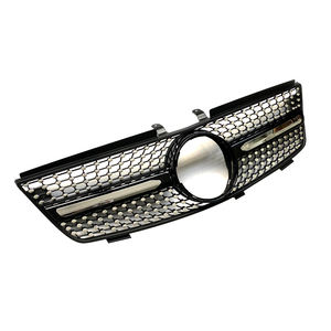 Matériau ABS de haute qualité de vente chaude pour <span class=keywords><strong>Mercedes</strong></span> 2005-2008 <span class=keywords><strong>ML</strong></span> <span class=keywords><strong>W164</strong></span> Diamond Star Grille - Product Image 5