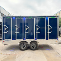 Remorques de Toilettes Mobiles de Luxe Très Vendues pour Salles de Bain et Sanitaires Portables