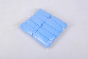 Prix bon marché 100 pièces couvre-chaussures <span class=keywords><strong>jetables</strong></span> non tissés couvre-chaussures antidérapants blancs - Product Image 3