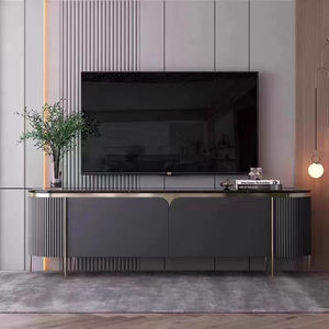 איטלקי יחידת טלוויזיה סלון ריהוט סט השיש טלוויזיה עומד עץ שולחן מודרני טלוויזיה קבינט Stand - Product Image 2