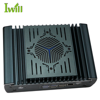 Nuevo diseño Intel 12th Gen Core I5 Mini PC, 6 2,5G LAN Dual 4K Fanless Industrial Box Computer para Firewall VPN Router