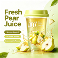 Fabrieksgemaakte suikervrije gezonde fruitsap natuurlijke verse peren sap drank voor supermarkt cadeau groothandel levering
