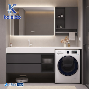 Mueble de Baño de Diseño Moderno y Minimalista Personalizado OEM Kaleido 2026, con Capacidad para una <span class=keywords><strong>Lavadora</strong></span>. Mueble de baño con lavabo - Product Image 2