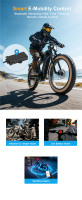 Rastreador GPS Kingwo LT42 4G para Bicicleta Eléctrica y Motocicleta Eléctrica con BLE 5.0 RS485 TTL Opcional