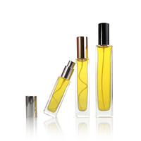 Mini flacon diffuseur de parfum carré, flacon de parfum réutilisable, flacon en verre écologique, 5 ml, 10 ml, 20 ml, 30 ml, avec vaporisateur personnalisé