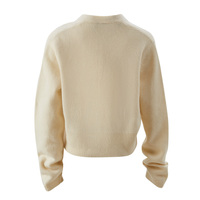 Personnalisation Profonde, Marque Privée, Fabricant Durable, Cardigan d'Hiver pour Femmes, Laine, Nylon, Tricot, Col en V, OEM