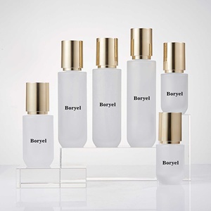 Bao Bì Mỹ Phẩm Frosting Chai Thủy Tinh 30Ml Để 120Ml Công Suất Cho Mỹ Phẩm-Phun Bơm Chai Và Kem Lọ - Product Image 2