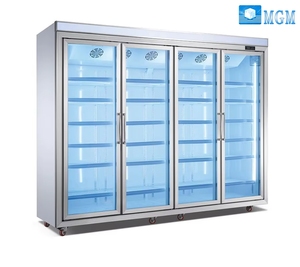Refrigerador Comercial Lintee <span class=keywords><strong>Pepsi</strong></span> Drink con Puertas de Vidrio Doble Antivaho, Congelador, Equipo de Refrigeración - Product Image 1