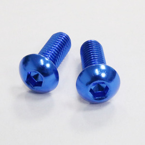 M3 M4 M5 M6 M8 6-32 8-32 10-24 1/4-20 "nhôm anodized màu xanh đỏ nút đầu Allen Bolt iso7380 đầy màu sắc Hex ổ cắm vít - Product Image 2