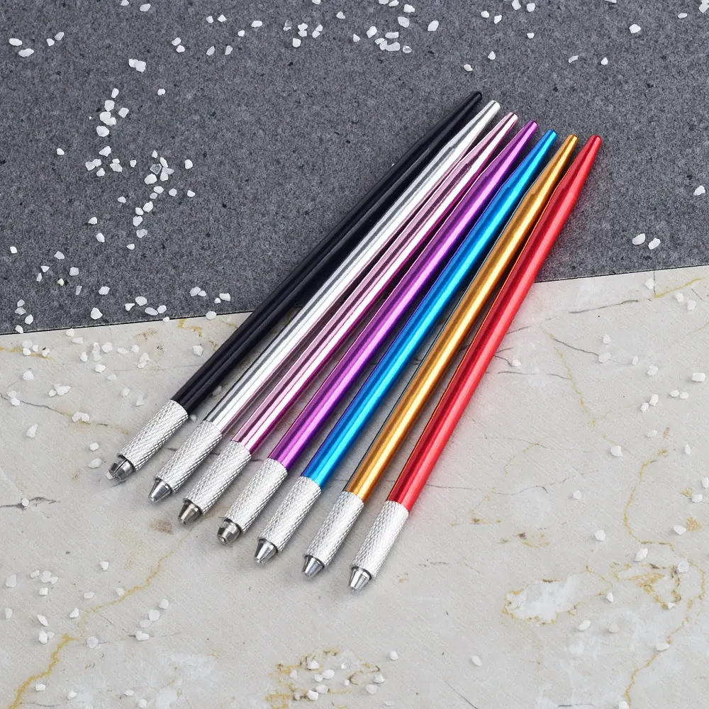 6mm rèn lông mày bút hợp kim rèn lông mày bút để tạo ra sương mù lông mày
