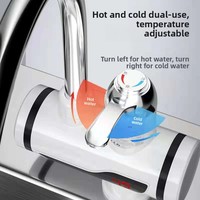 Robinet de cuisine électrique à chauffage rapide instantané en 3 secondes avec eau froide et chaude 3000W pour usage domestique