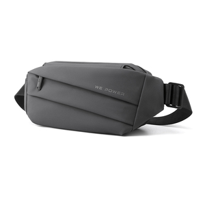 Sac banane unisexe imperméable avec fermeture éclair, accessoire de voyage tendance pour femme, motif lettres, vente en gros - Product Image 1