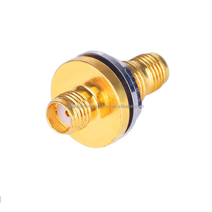Connecteur SMA étanche Huber+<span class=keywords><strong>Suhner</strong></span> droit, adaptateur RF 50 Ohms en laiton nickelé, prise SMA LC-250625-C27 0-18GHz - Product Image 4