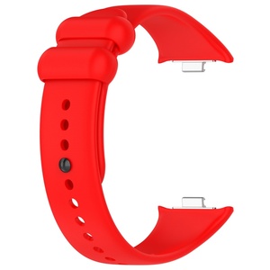 Gran oferta de correa para Xiaomi <span class=keywords><strong>Mi</strong></span> <span class=keywords><strong>Band</strong></span> 8, pulsera deportiva de Color sólido integrada de silicona suave para Xiaomi Watch <span class=keywords><strong>Band</strong></span> 7 Correa - Product Image 3