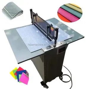 Yaygın kullanılan zikzak kumaş kesici en kaliteli manuel kumaş kesme makinesi masa deri kesme için