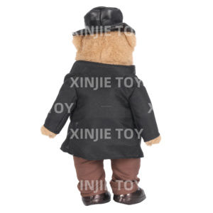 OEM/ODM tùy chỉnh <span class=keywords><strong>in</strong></span> logo gấu đồ chơi sang trọng màu nâu gấu Đồ chơi mềm tùy chỉnh mang nhãn hiệu gấu Thú nhồi bông đồ chơi với hộp âm nhạc - Product Image 4