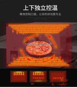 Commercial <b>Electric</b> Conveyor Pizza <b>Oven</b> 18'' Stainless Steel Baking Equipment for Bakery & Restaurant Use New & Used Condition - Product Image 5