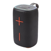 TG-464 5.3 Haut-parleur portable d'extérieur en plastique, anti-poussière, anti-chute, avec micro intégré, lumière LED sans fil, subwoofer 10W, lecteur de carte, cadeau